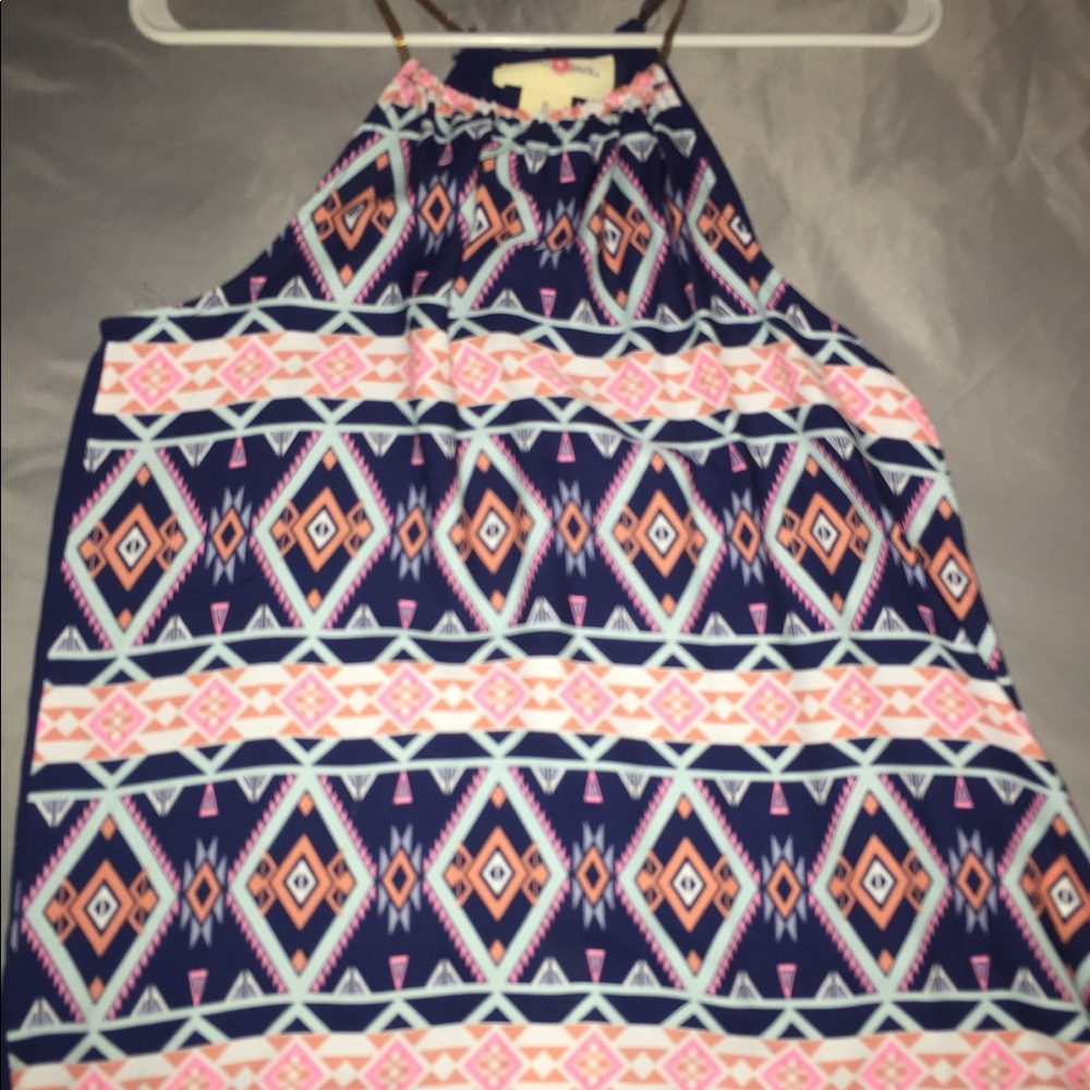 Split back Blouse